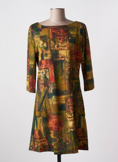 Rochie scurtă verde VEGAS femeie