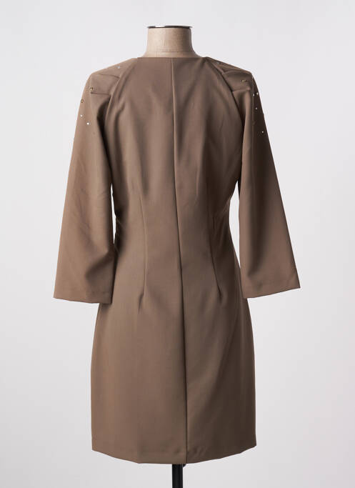 Rochie scurtă maro RINASCIMENTO femeie