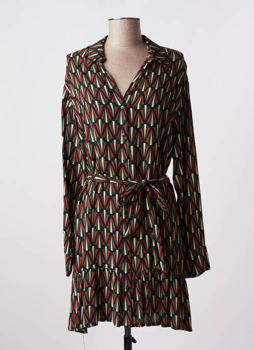 Rochie midi maro AN' GE femeie