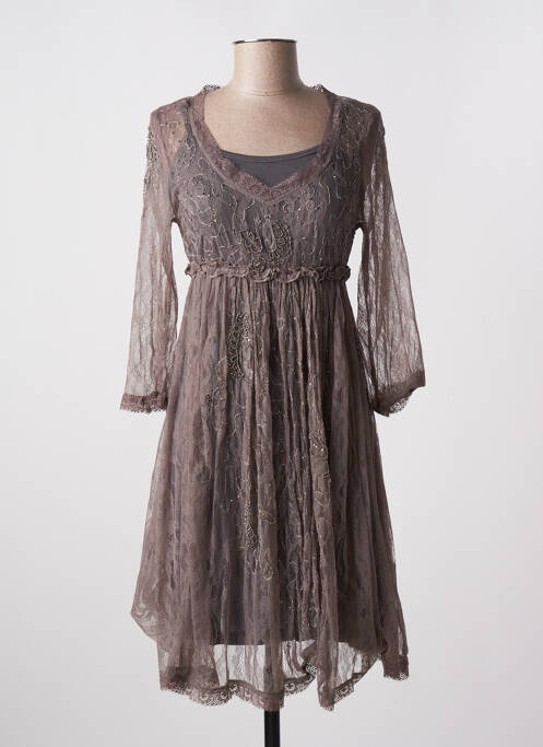 Rochie midi gri CREAM femeie