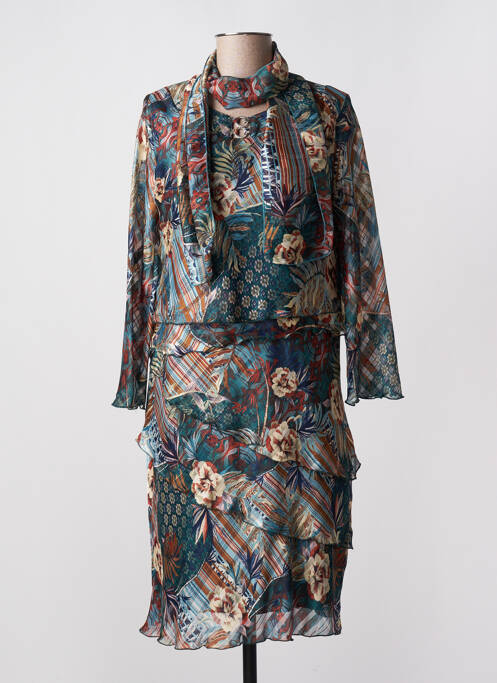 Rochie midi albastru NIKI PARIS femeie