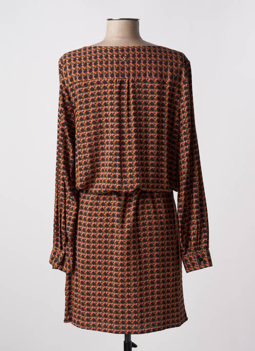 Rochie midi maro LE PETIT BAIGNEUR femeie