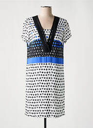 Rochie scurtă mâneci scurte mâneci scurte negru PAUSE CAFE femme
