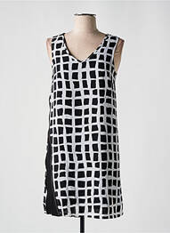 Rochie scurtă fără mâneci fără mâneci negru SCHOOL RAG femeie