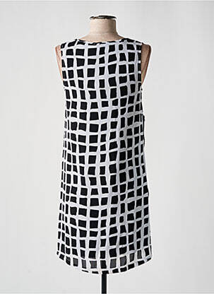 Rochie scurtă croială fluidă fără mâneci negru SCHOOL RAG femeie