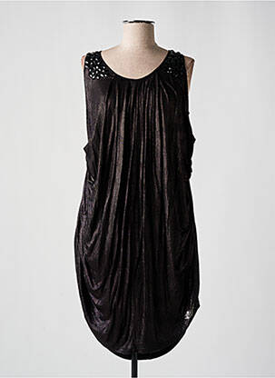 Rochie midi fără mâneci fără mâneci negru FIRETRAP femeie