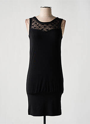 Rochie scurtă fără mâneci fără mâneci negru FIFILLES femeie