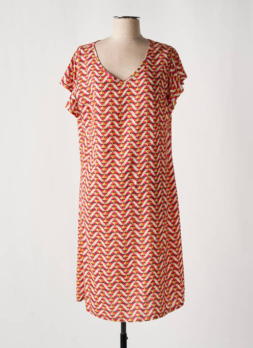 Rochie midi roz LE PETIT BAIGNEUR femeie