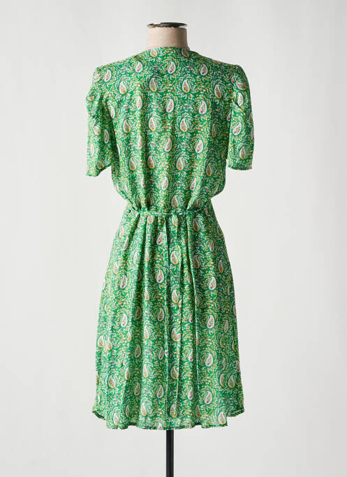 Rochie midi verde C'EST BEAU LA VIE femeie
