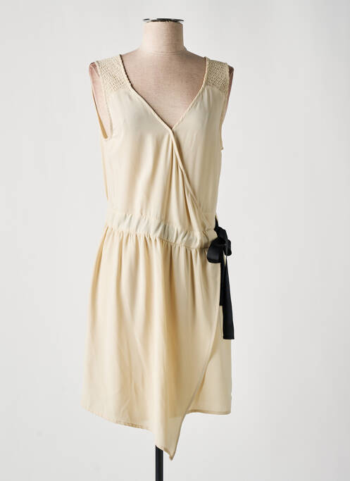 Rochie midi bej SCHOOL RAG femeie