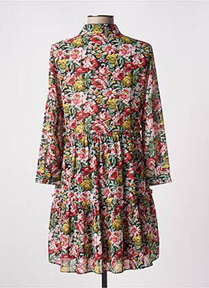 Rochie scurtă mâneci 3/4 mâneci 3/4 roșu MAJOLICA femeie