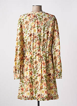 Rochie scurtă mâneci lungi mâneci lungi galben CHERRY PARIS femeie