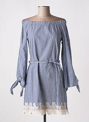 Rochie scurtă albastru RINASCIMENTO femeie