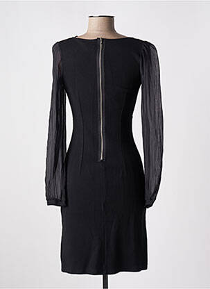 Rochie midi mâneci lungi mâneci lungi negru KING KONG femeie