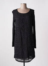 Rochie scurtă mâneci lungi mâneci lungi negru SCHOOL RAG femeie