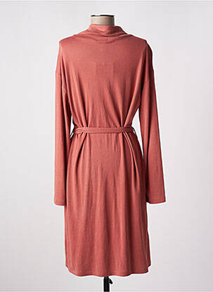 Rochie midi mâneci lungi mâneci lungi roz PAZ TORRAS femeie