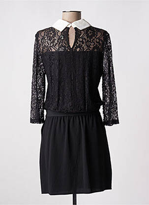 Rochie midi mâneci lungi mâneci lungi negru MAMOUCHKA femeie