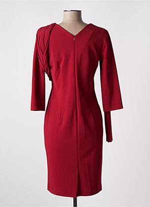 Rochie midi mâneci 3/4 mâneci 3/4 roșu RINASCIMENTO femeie