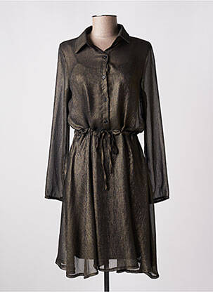 Rochie midi auriu BELLITA femeie