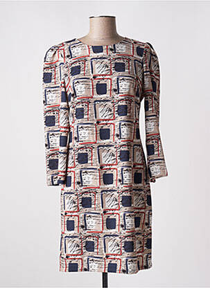 Rochie scurtă bej MISS MISS femeie