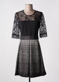 Rochie scurtă mâneci scurte mâneci scurte negru RINASCIMENTO femeie