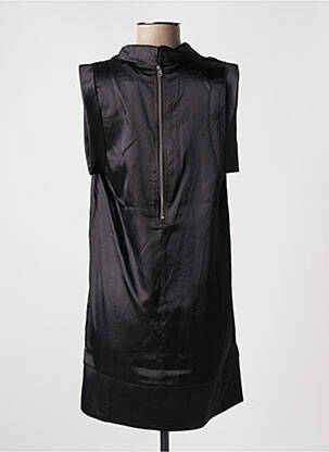 Rochie scurtă croială fluidă mâneci scurte negru LES P'TITES BOMBES femeie