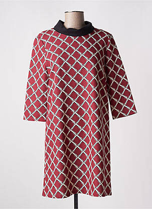 Rochie scurtă mâneci 3/4 mâneci 3/4 roz RINASCIMENTO femeie