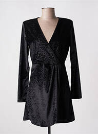 Rochie scurtă mâneci lungi mâneci lungi negru LUMINA femeie