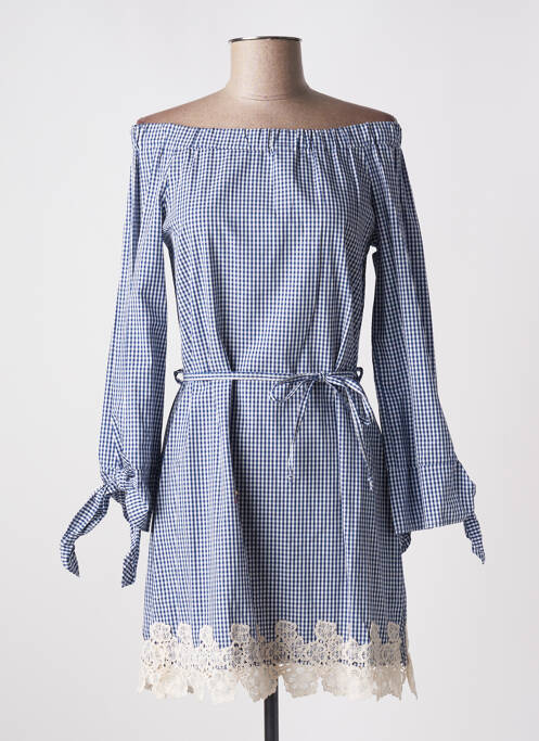 Rochie scurtă albastru RINASCIMENTO femeie