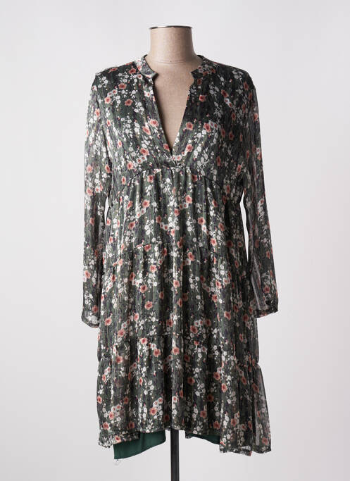 Rochie midi verde RUE DES ABBESSES femeie