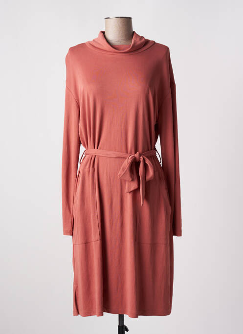 Rochie midi roz PAZ TORRAS femeie