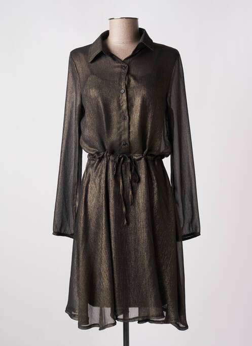 Rochie midi auriu BELLITA femeie