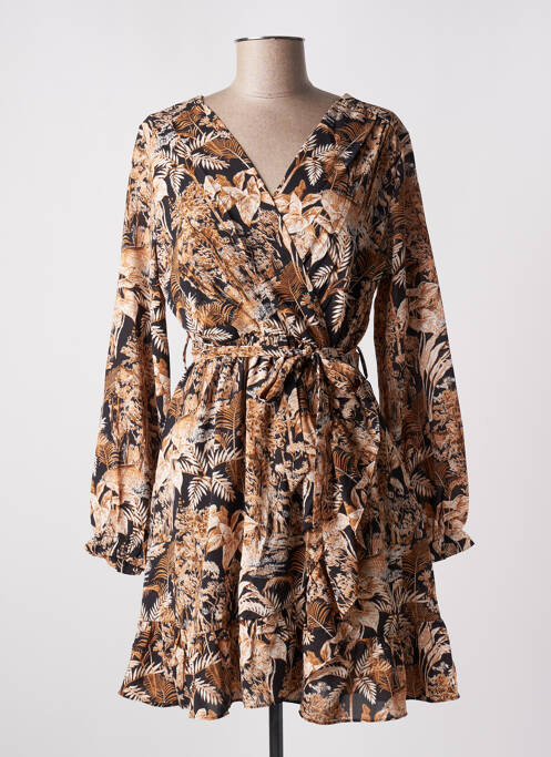 Rochie scurtă bej SUZZY & MILLY femeie