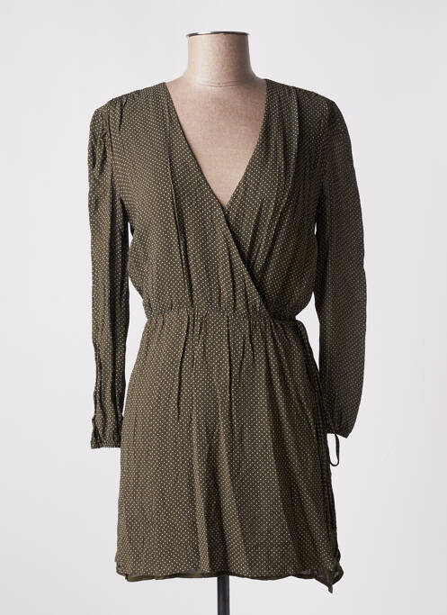 Rochie scurtă verde AMERICAN VINTAGE femeie