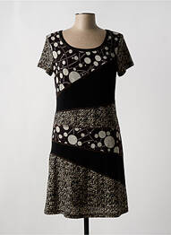 Rochie midi mâneci scurte mâneci scurte negru JUS D'ORANGE femeie