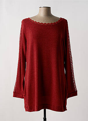 Pulover roșu MALOKA femeie