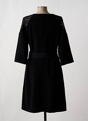 Rochie midi mâneci 3/4 mâneci 3/4 negru JUS D'ORANGE femeie