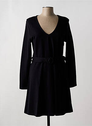 Rochie midi mâneci lungi mâneci lungi negru SURKANA femeie