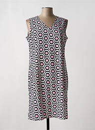 Rochie midi fără mâneci fără mâneci roz PAUSE CAFE femme