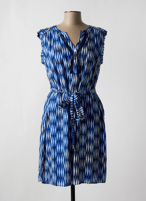 Rochie midi albastru PAUSE CAFE femeie