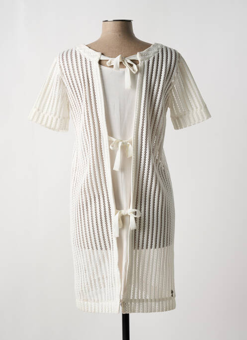 Rochie scurtă bej AKELA KEY femeie