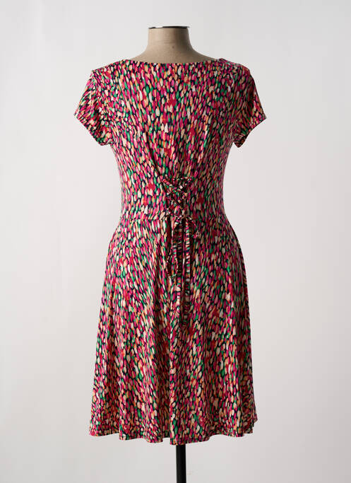 Rochie midi roz FILLES A SUIVRE femeie