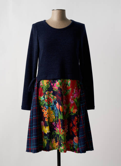 Rochie midi albastru MALOKA femeie