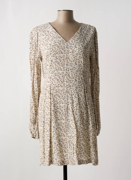 Rochie midi bej CHERRY PARIS femeie