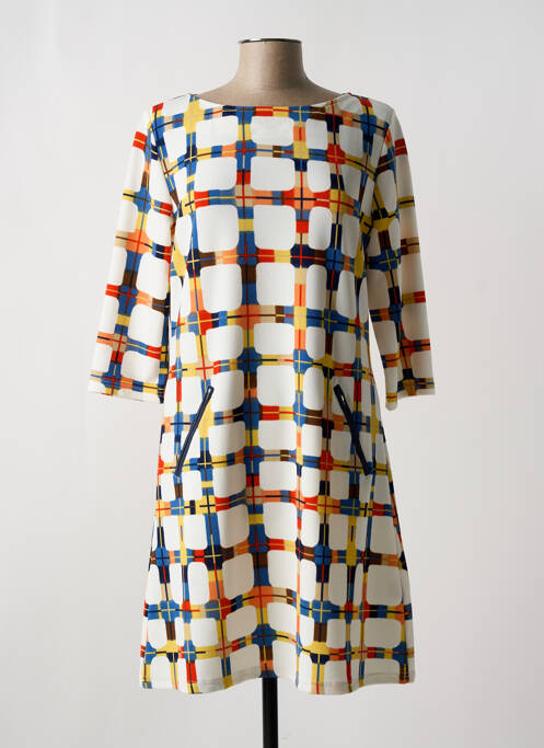 Rochie midi alb VEGAS femeie