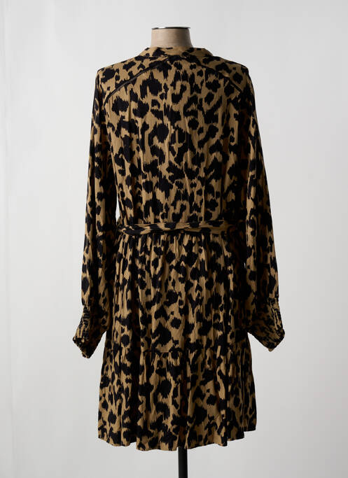 Rochie midi maro GARCIA femeie