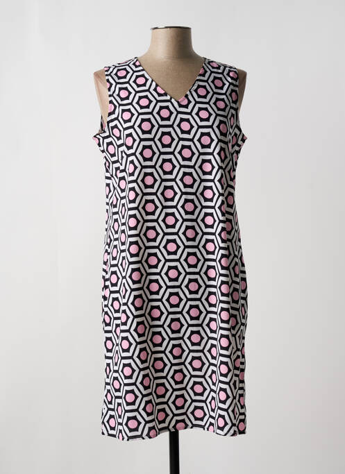 Rochie midi roz PAUSE CAFE femeie