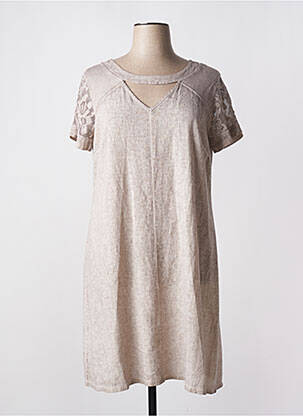 Rochie midi gri MALOKA femeie