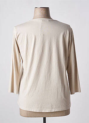 Top elasticitate mâneci lungi bej BETTY BARCLAY femeie