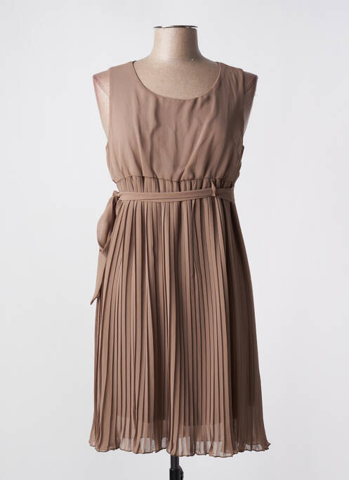 Rochie midi gri ANGELA DAVIS femeie